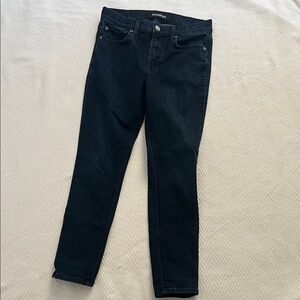 Express Women's Dark Blue Skinny Jeans